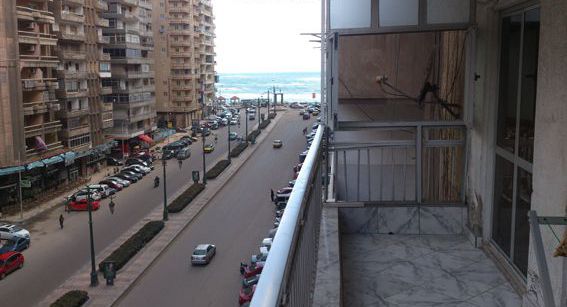 شقة للإيجار فى سيدي بشر بحري - قسم المنتزه - الإسكندرية