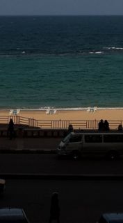 شقة للإيجار فى ميامي - قسم المنتزه - الإسكندرية
