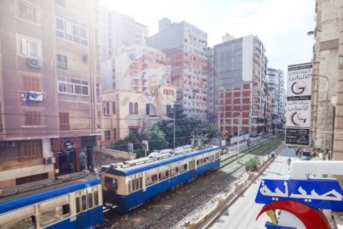 شقة للإيجار فى سابا باشا - قسم الرمل - الإسكندرية