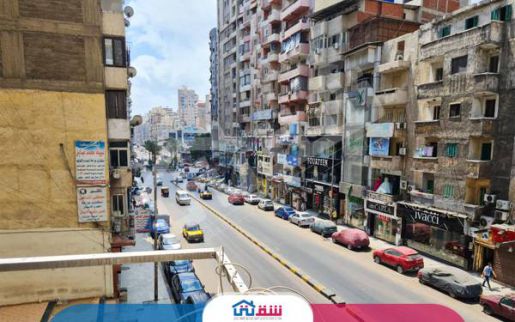 شقة للإيجار فى ميامي - قسم المنتزه - الإسكندرية