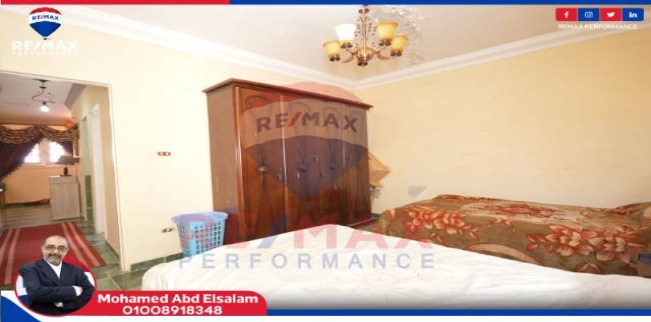 شقة للإيجار فى ميامي - قسم المنتزه - الإسكندرية