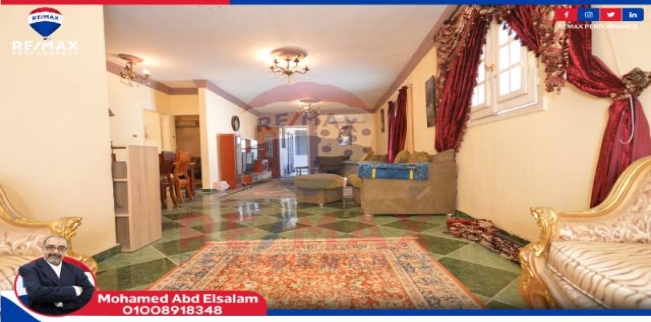 شقة للإيجار فى ميامي - قسم المنتزه - الإسكندرية