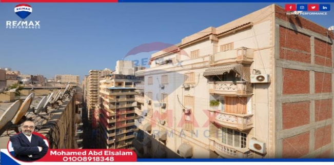 شقة للإيجار فى ميامي - قسم المنتزه - الإسكندرية