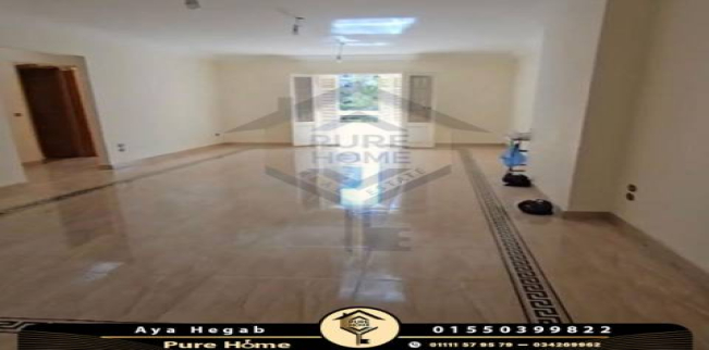 شقة للإيجار فى زيزينيا - قسم الرمل - الإسكندرية